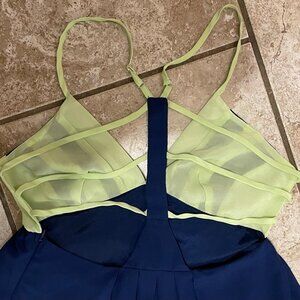 Esley Strappy Hi Low Dress